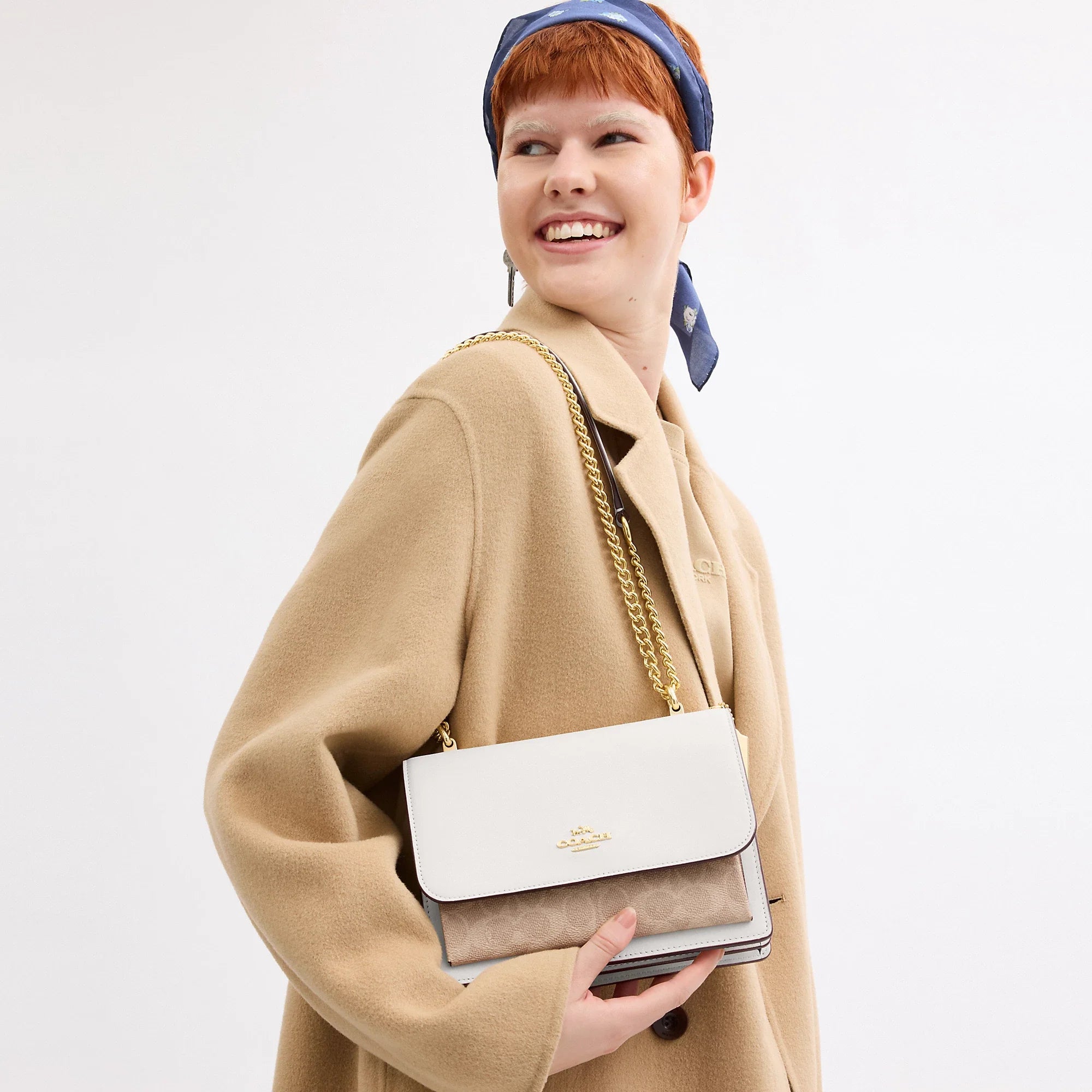 Coach Outlet Klare Crossbody Bag In Signature Canvas