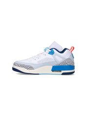 "Jordan Spizike Low" Sneakers, In White Leather