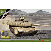Academy 1/35 U.S. M1A2 V2 Tusk II Tank Scaled Plastic Model Kit