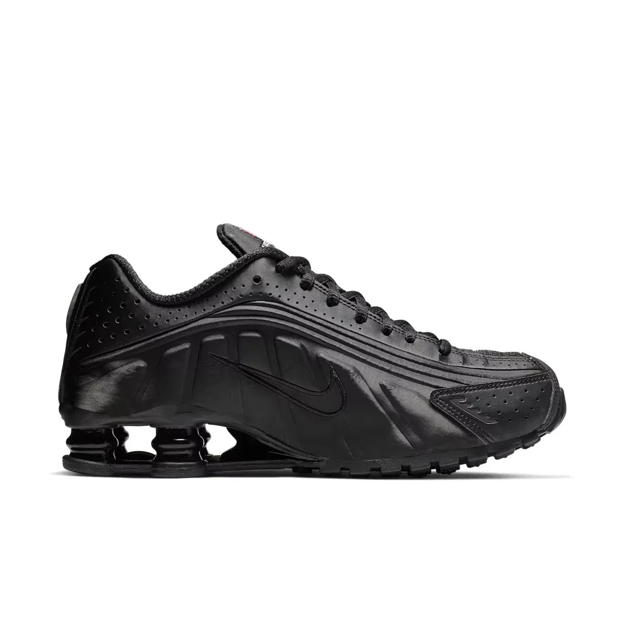 Nike Shox R4 AR3565-004 Sneakers Women's Black Athletic Running Shoes LIQ685