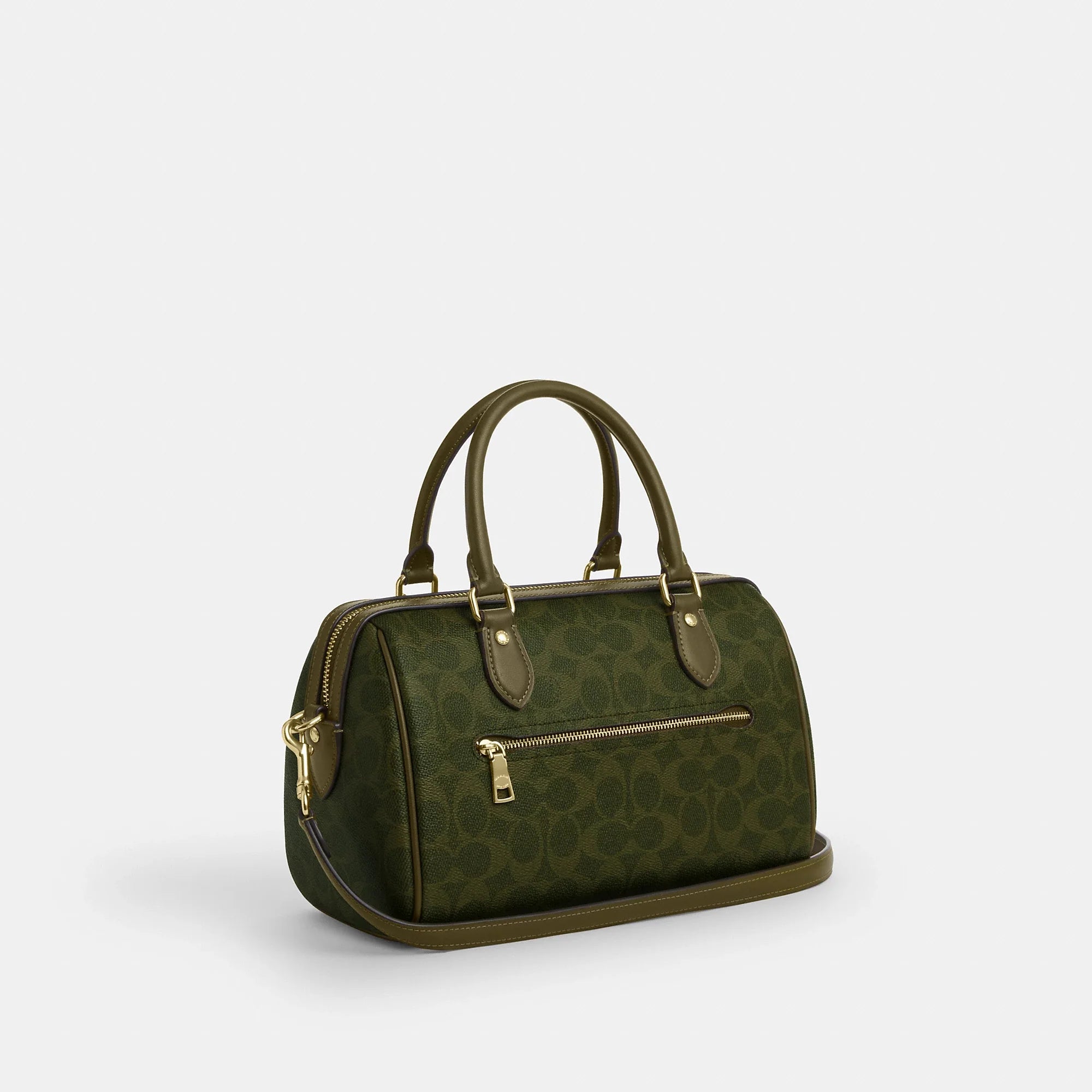 Coach Outlet Rowan Satchel Bag In Signature Canvas