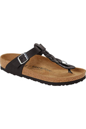 Women's Gizeh Braided Sandal In Black