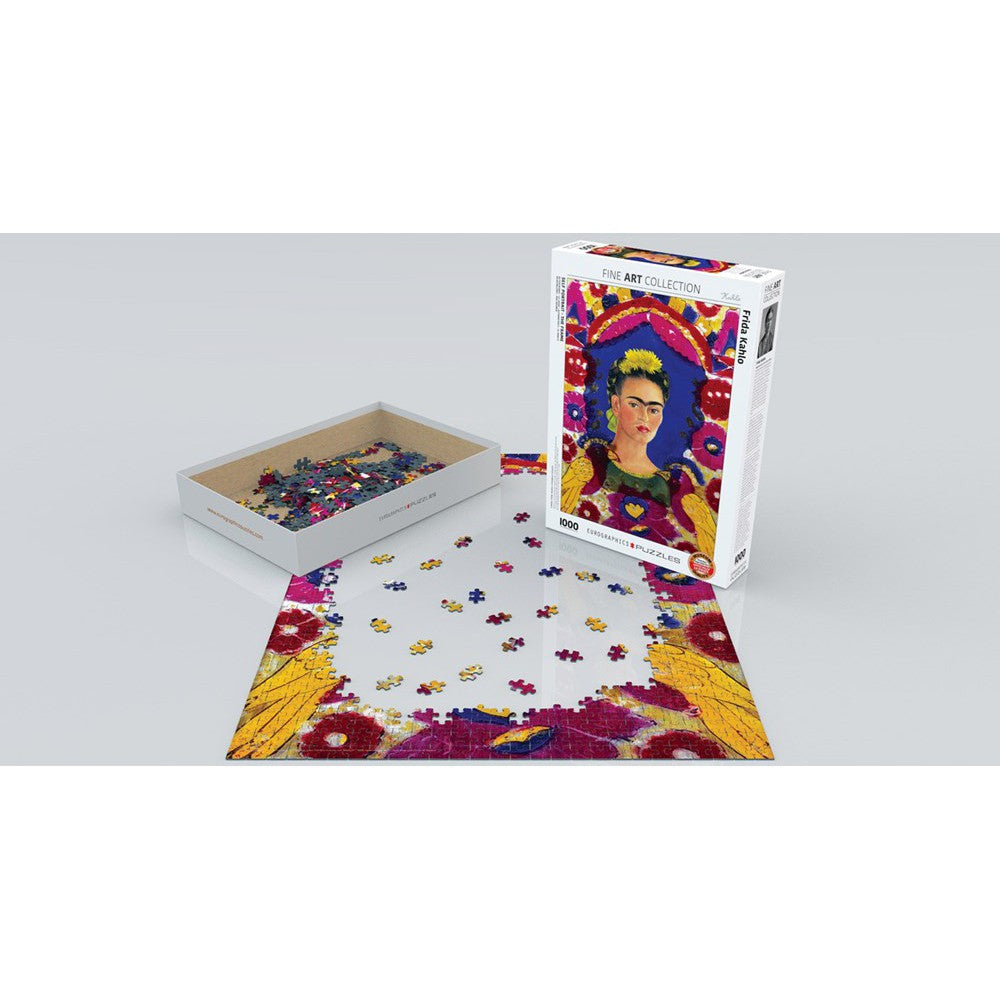 1000pc Kahlo Self Portrait The Frame
