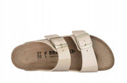 Women's Arizona Narrow Sandal In Sand Patent