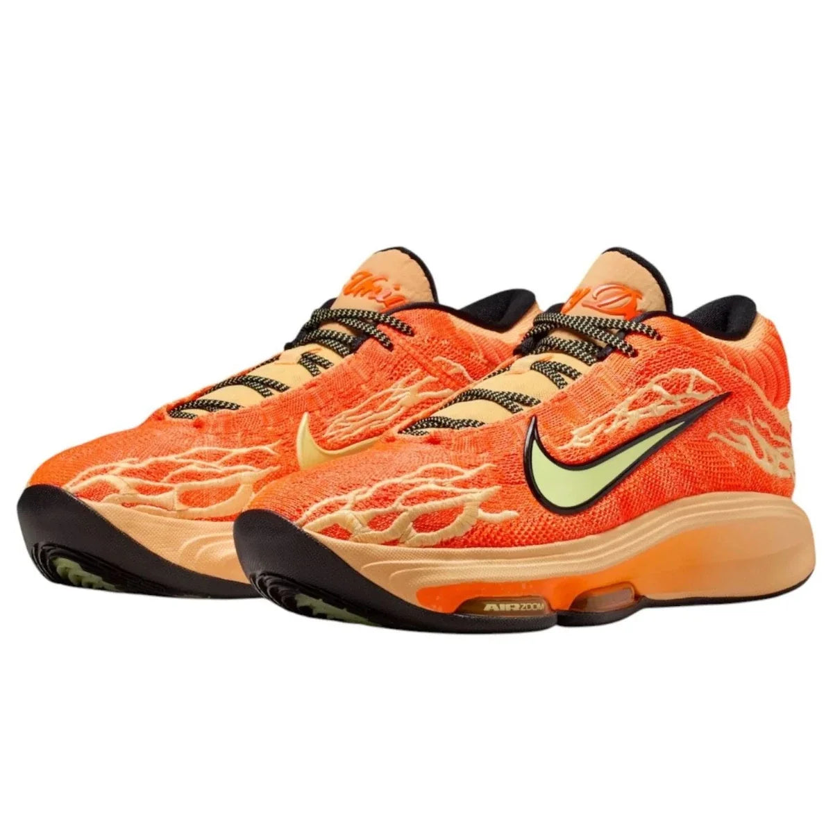 Nike G.T. Hustle 3 FV5953-801 Sneakers Men's Orange Basketball Shoes MEW1090