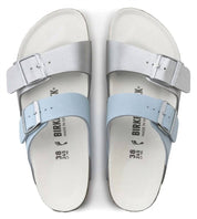 Women's Arizona Split Sandals In Light Blue/ Silver