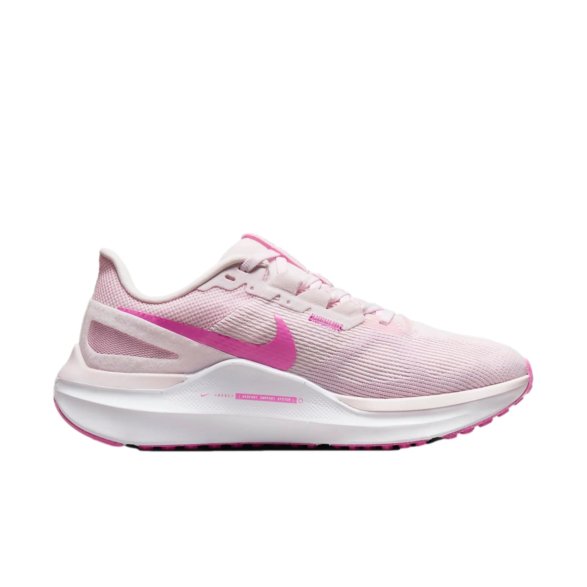 Nike Air Zoom Structure 25 Pearl Pink / Playful Pink - White  DJ7884-600 Women's