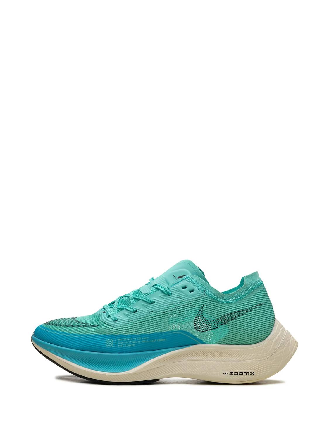 Women's Zoomx Vaporfly 2 Running Shoes In Aurora Green/black
