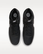 Men's Court Vision Low Next Nature Shoes In Black/black/white