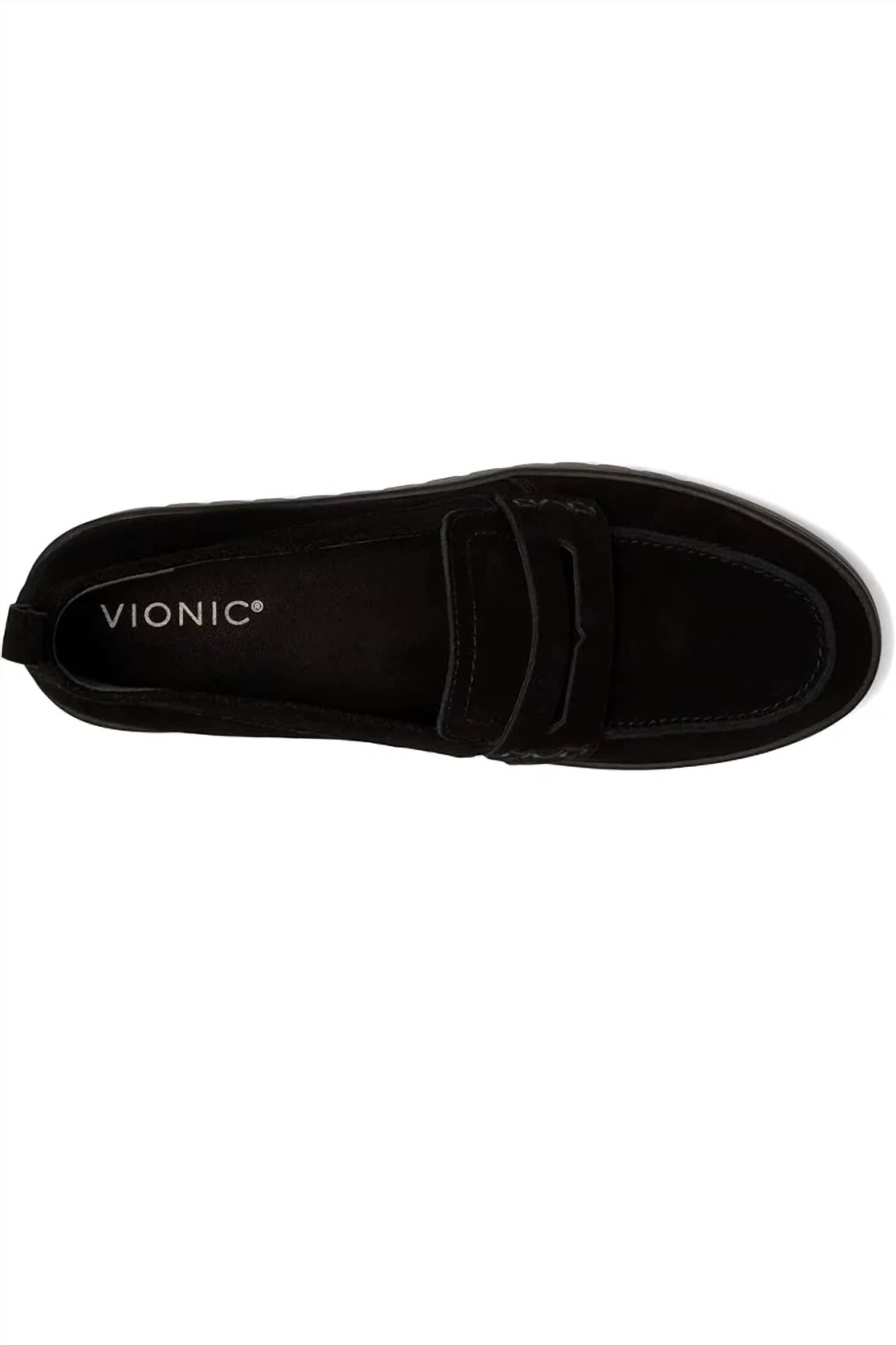 Women's Vionic Uptown Loafer In Black