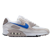 Men's Nike Air Max 90 White / Racer Blue- College Grey DM0029-110