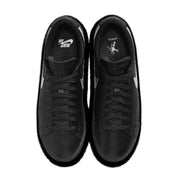 Men's Zoom Blazer Low X Dancer Skateboard Shoe In Black/metallic Silver-Black
