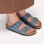 Women's Arizona Birko-Flor Sandal In Basalt Gray