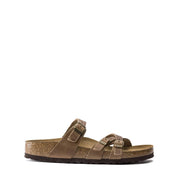 Women's Franca Oiled Leather Sandals In Brown Brown