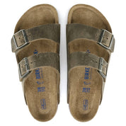 Men's Arizona Soft Footbed Sandal In Faded Khaki