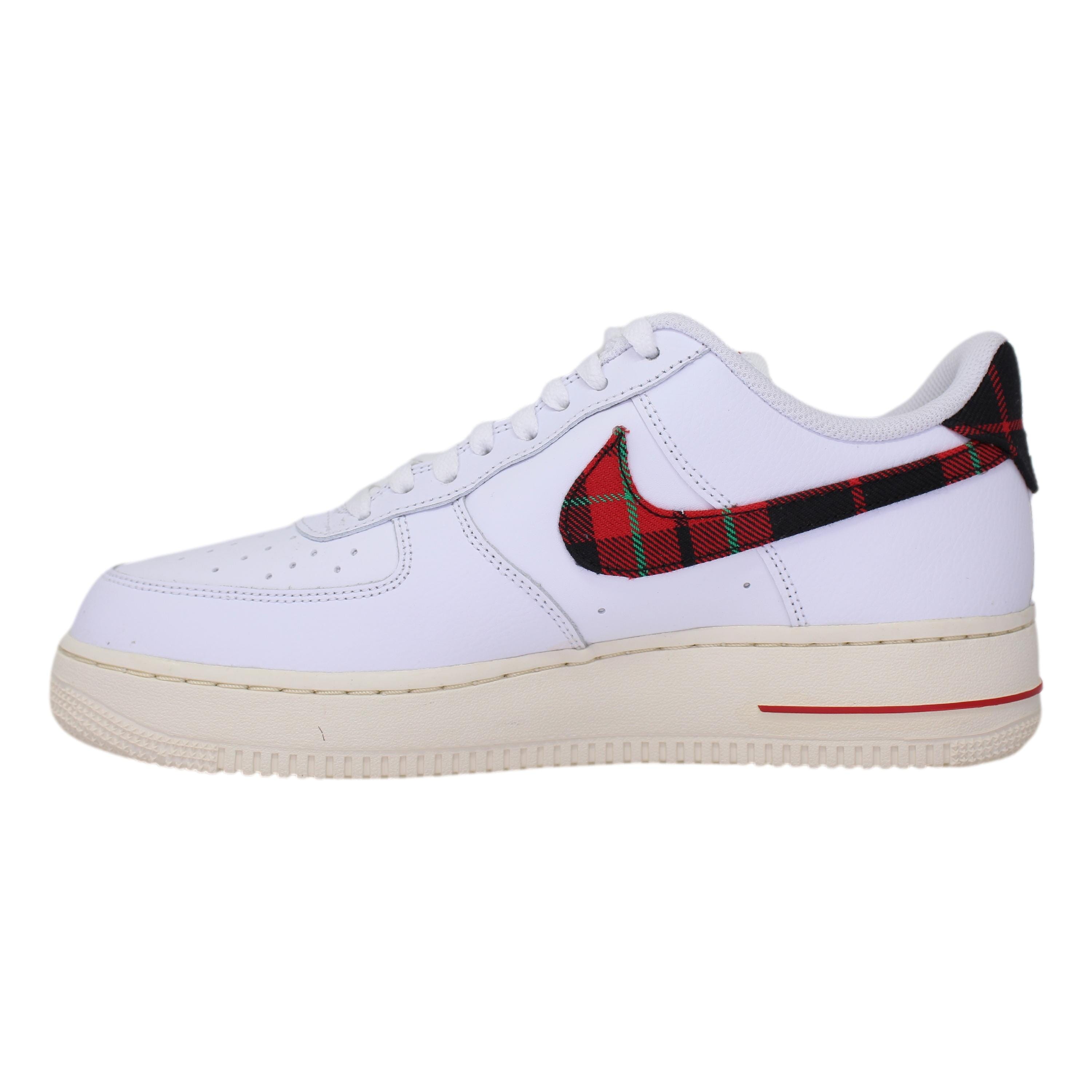 Nike Air Force 1 '07 LV8 White/University Red  DV0789-100 Men's