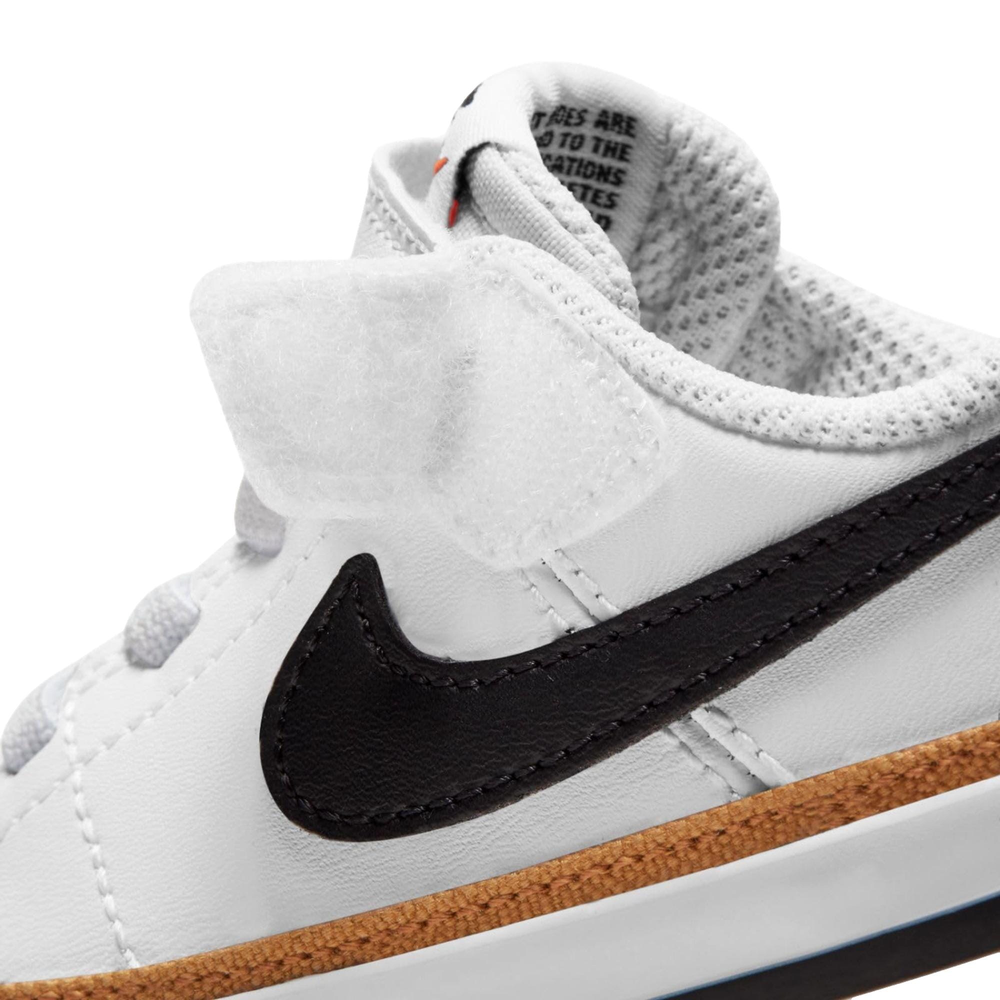 Toddler Nike Court Legacy White / Black / Desert Ochre DA5382-102
