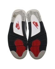 Nike Air Jordan 4 Retro High Top Sneakers in White Cement Leather