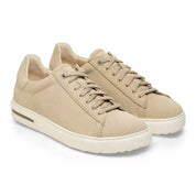 Women's Bend Low Suede Leather Sneakers In Sandcastle