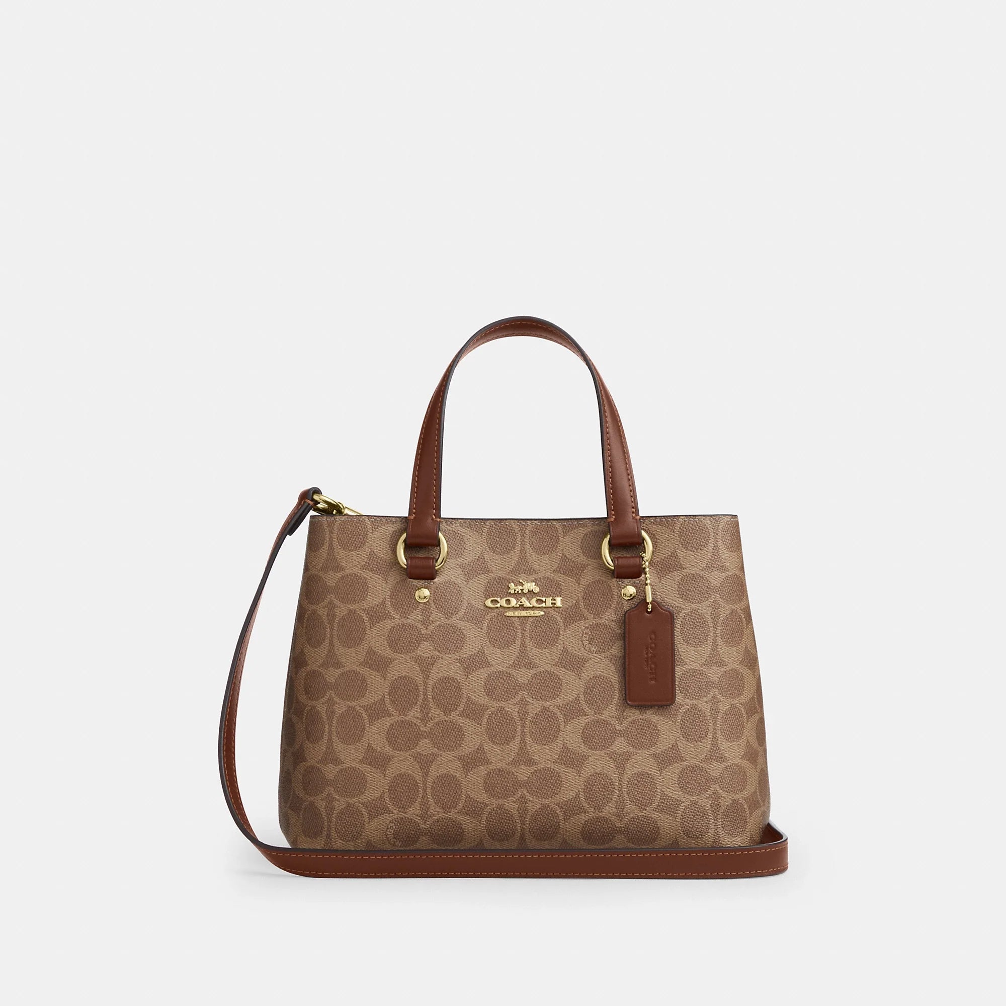 Coach Outlet Station Carryall Bag In Signature Canvas