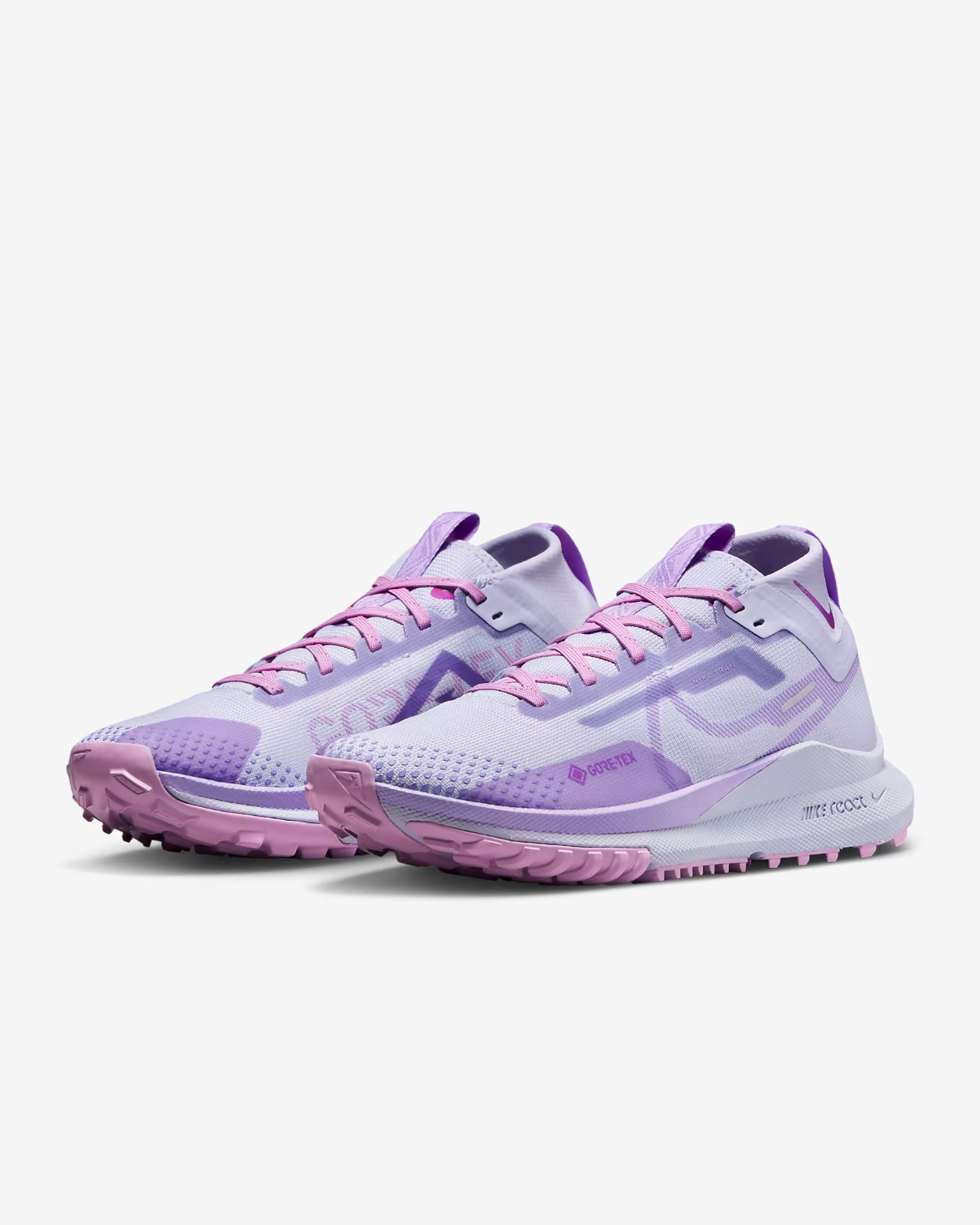 Women's Nike Pegasus Trail 4 GORE-TEX DJ7929-501 Sneakers Purple Running Shoes