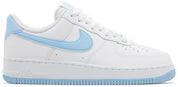 Nike Air Force 1 Low '07 White Aquarius Blue