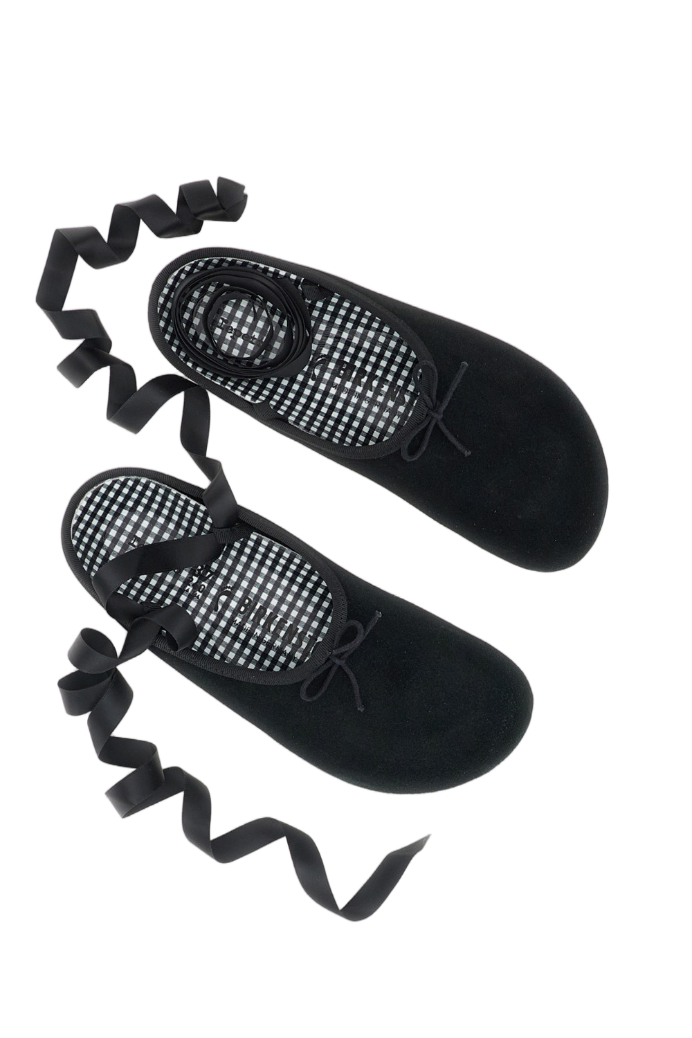 Opera Mule with Gingham Print Cork Footbed and Bow Detail