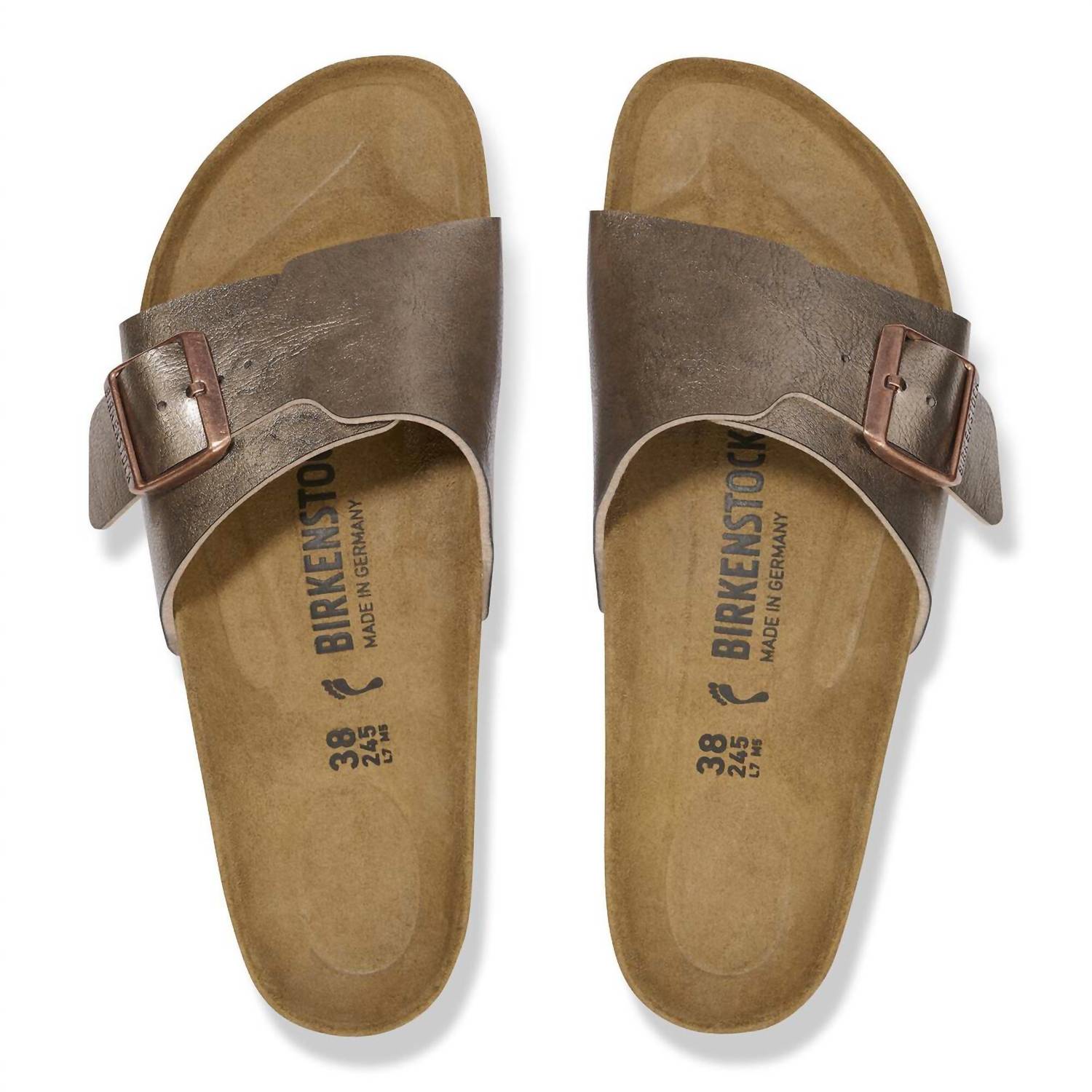 Women's Catalina Birko-Flor Slide Sandal In Graceful Taupe