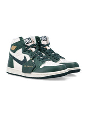 Green Air Jordan Leather Sneakers