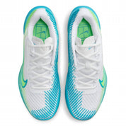 Women's Zoom Vapor 11 Shoes In White/teal/lime