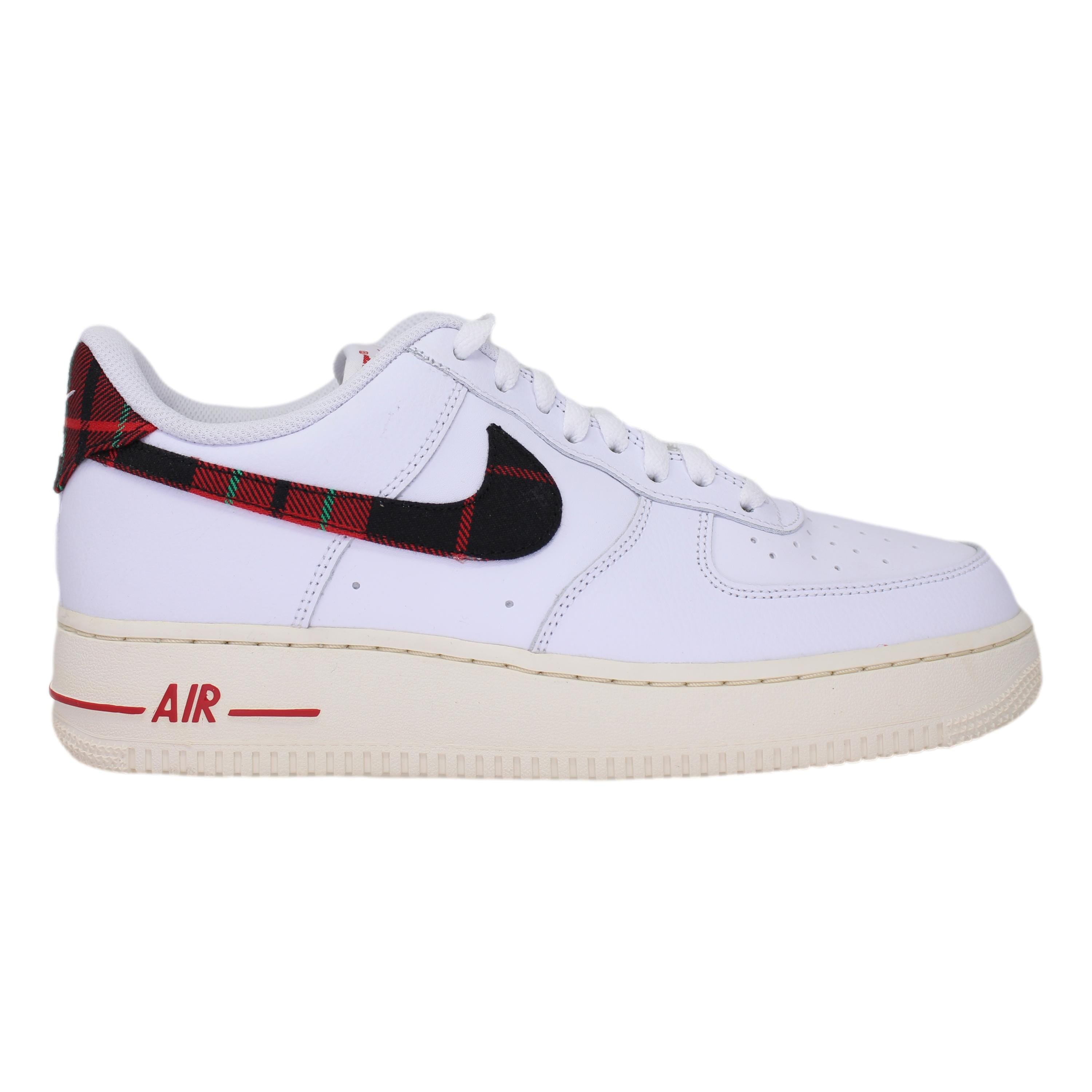 Nike Air Force 1 '07 LV8 White/University Red  DV0789-100 Men's