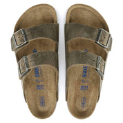 Unisex Arizona Soft Footbed Sandals In Faded Khaki