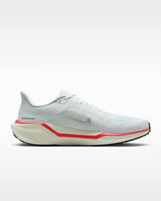 Men’S Air Zoom Pegasus 41 Shoe In White/barely Green/bright Crimson/metallic Silver