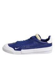 Nike blue Lace Up Low Top Drop-Type PRM Sneakers Men's Shoes