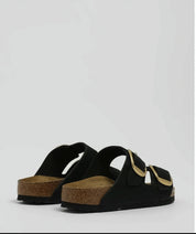 Arizona Double Strap Leather Sandals