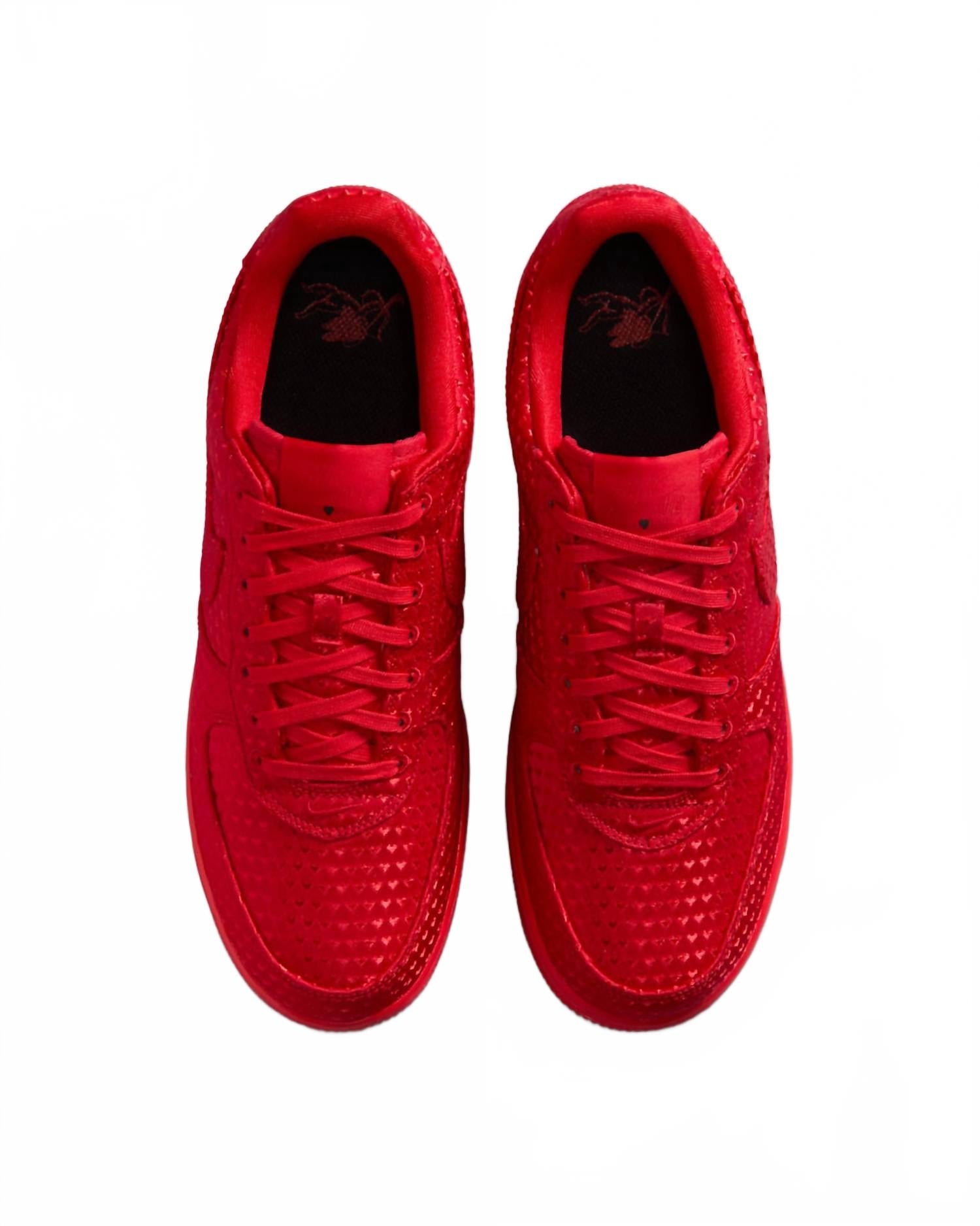 Men's Air Force 1 Retro Chrome Hearts Sneaker In Red