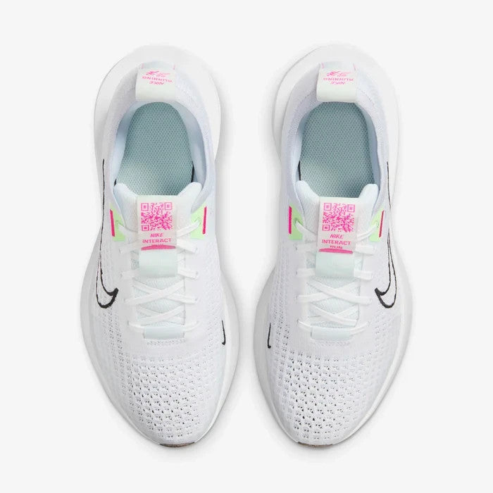 Women's Nike Interact Run FD2292-102 Sneakers White Road Running Shoes ACAD489