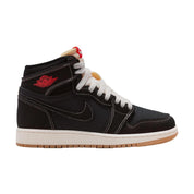 Nike Air Jordan 1 RTR Hi OG FC Black / University Red - Sail  II9927-001 Grade-School