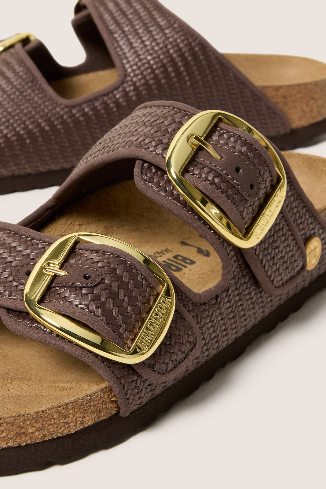 Women's Arizona Big Buckle Raffia Sandals