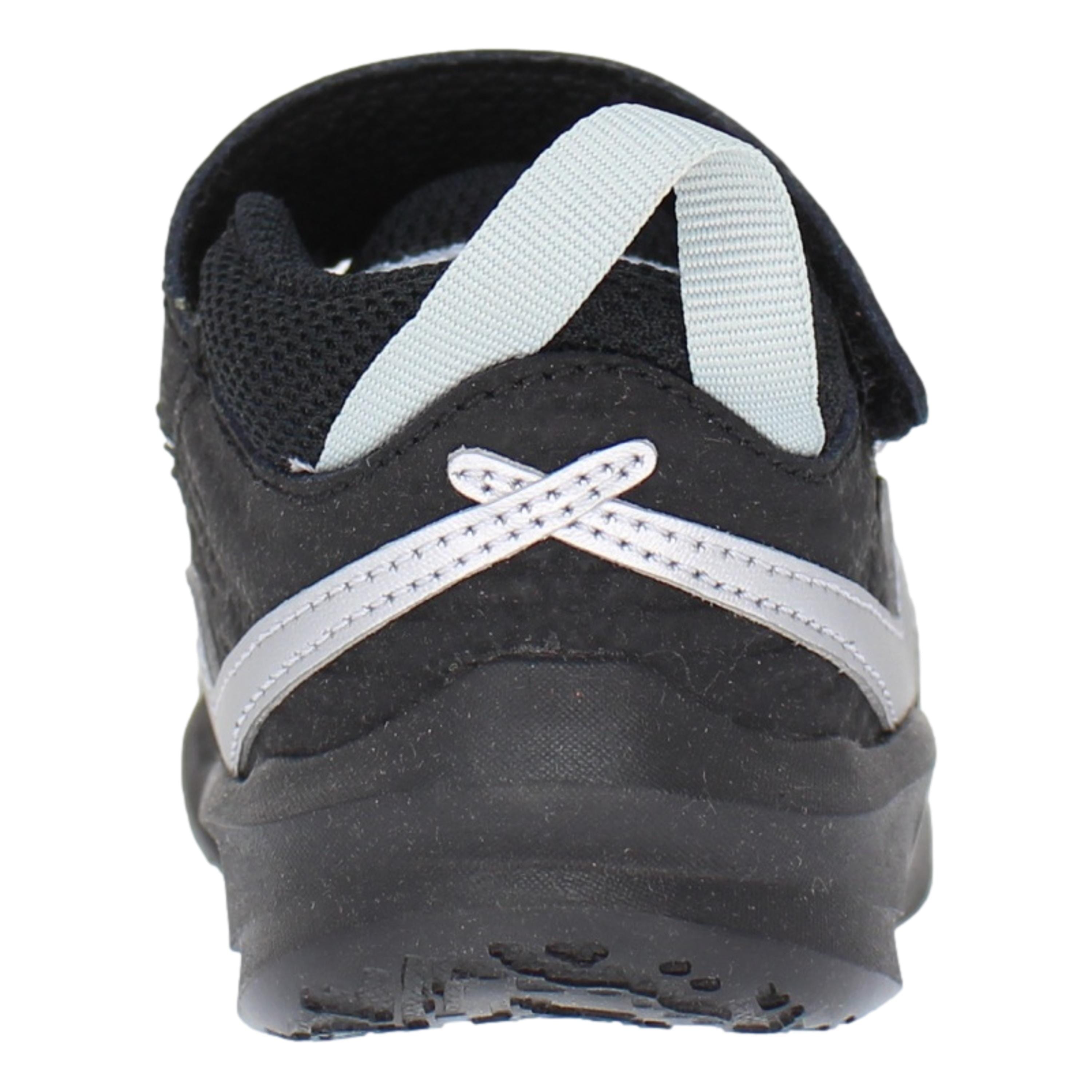 Nike Team Hustle D 10 Black/Mtcllic Silver-Volt  CW6737-004 Toddler
