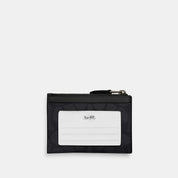 Coach Outlet Mini Skinny Id Case In Signature Canvas