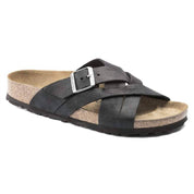 Men's Lugano Sandal In Camberra Old Black