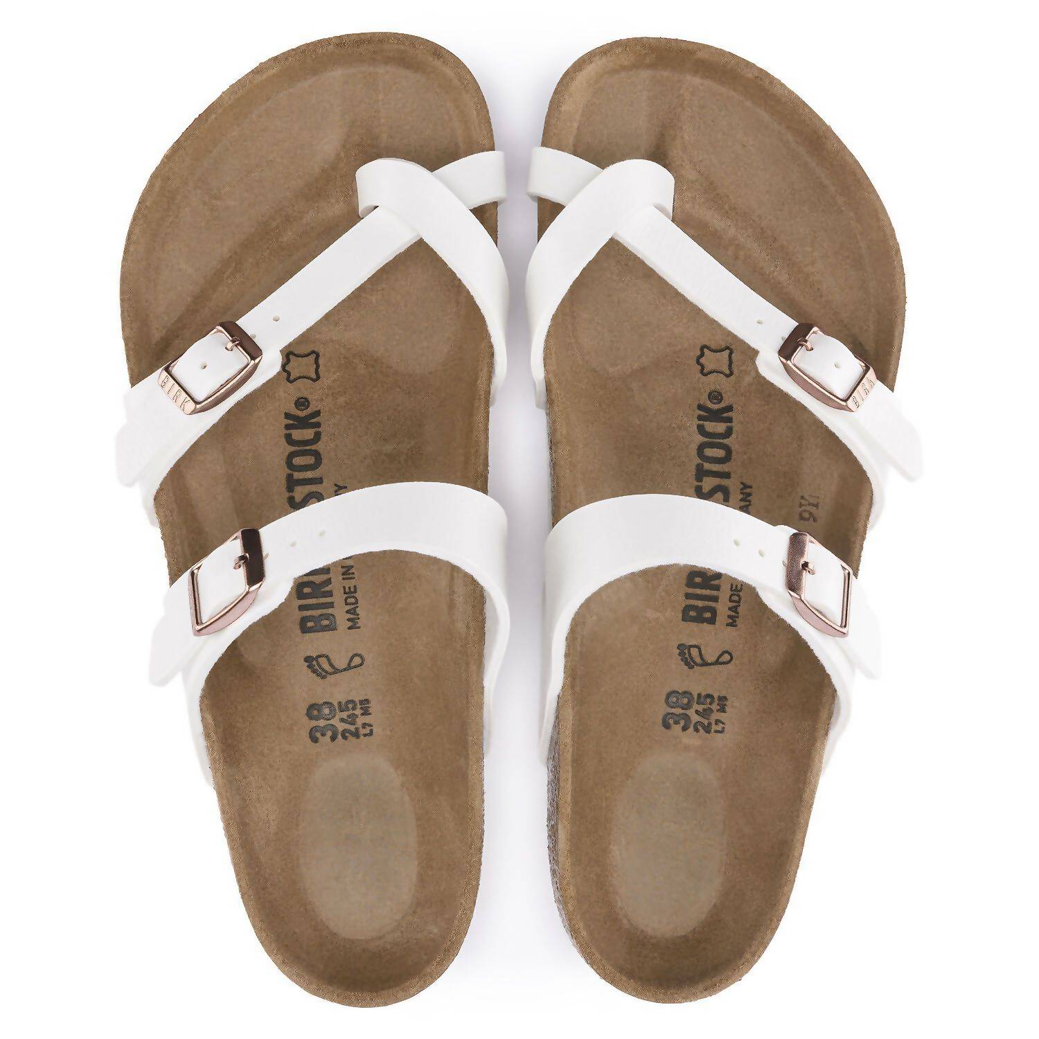 Women's Mayari Sandal In White Birko