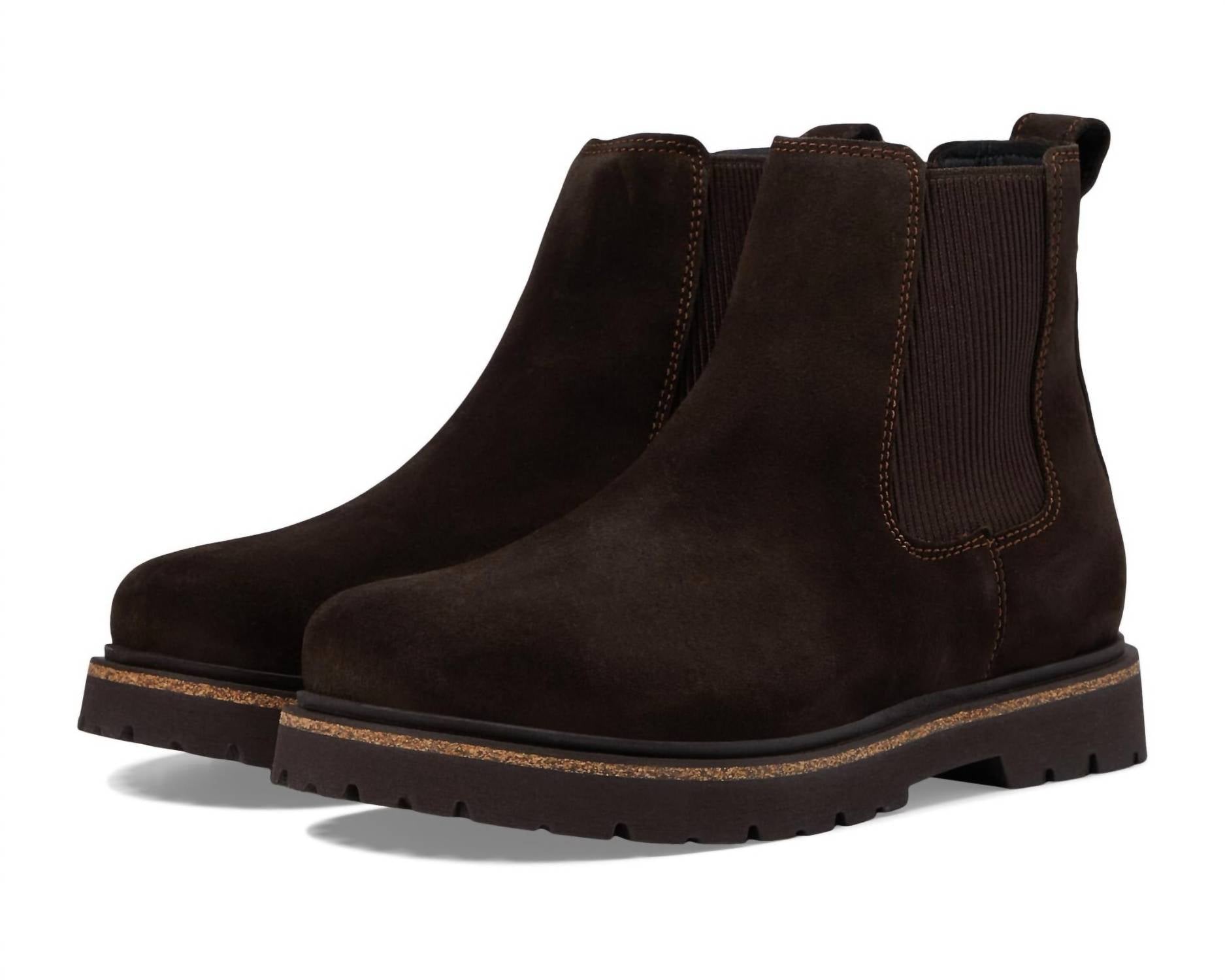 Men's Highwood Slip On Chelsea Boot In Mocha