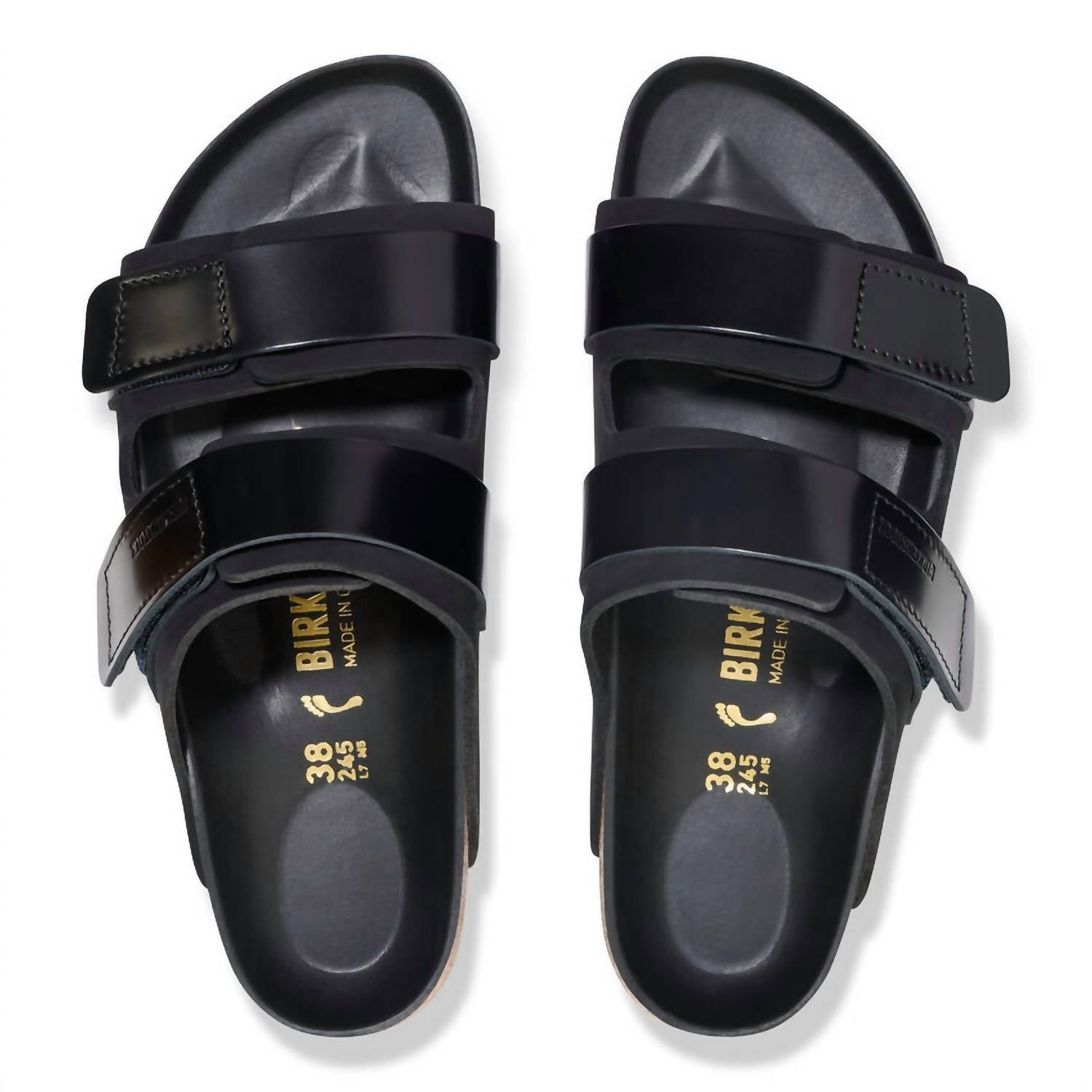 Women’S Uji Nubuck Leather Sandal In Black