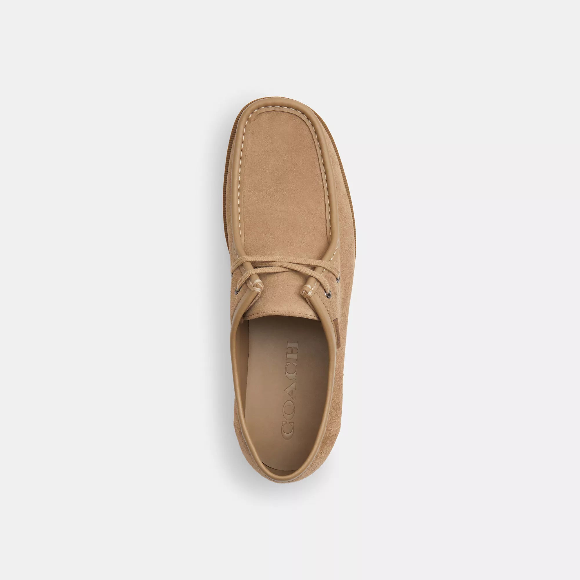 Coach Outlet Chukka Shoe With Signature Canvas