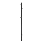 Devanti Heated Towel Rail with Timer Vertical Electric Heater Warmer Rack Black