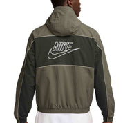 Men's Nike Club Hooded Jacket - Medium Olive