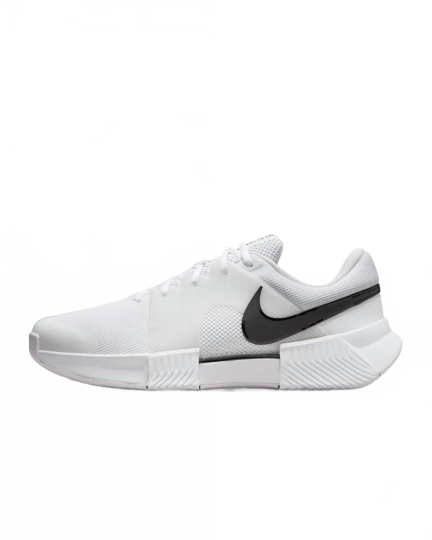 Men's Zoom Gp Challenge 1 Hard Court Tennis Shoes In Black / White