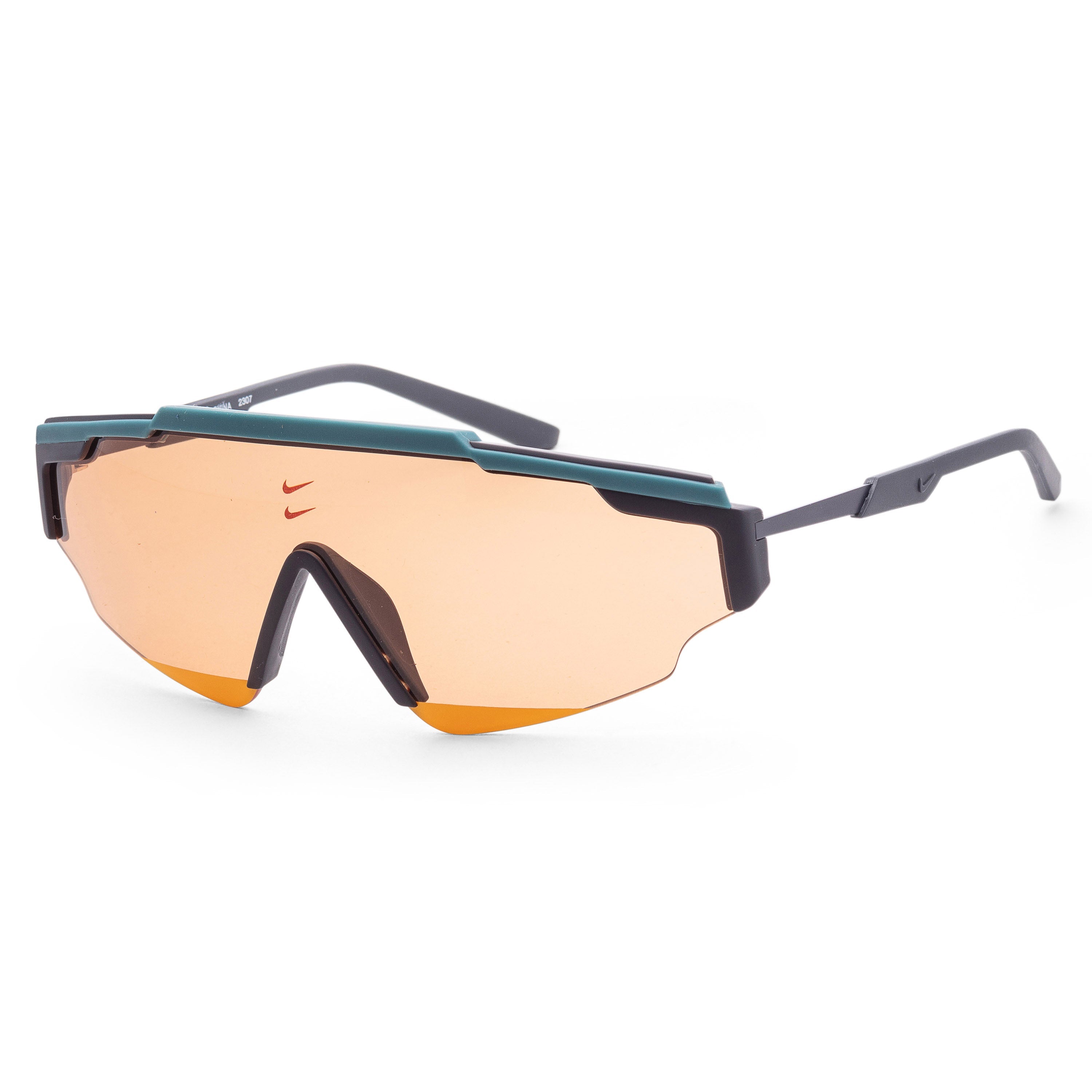Nike Unisex 64 mm Green Sunglasses